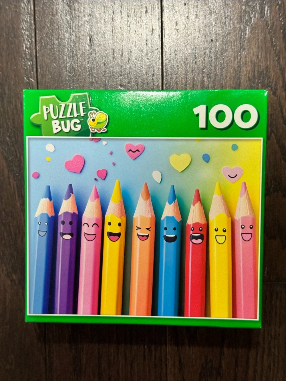 Cra-Z-Art Colorful Pencil Buddies 100-Piece Kids Puzzle - Bright Multi